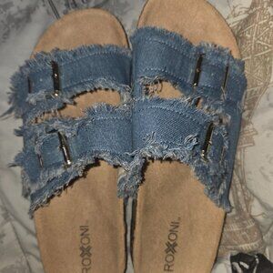 NEW Denim Sandals